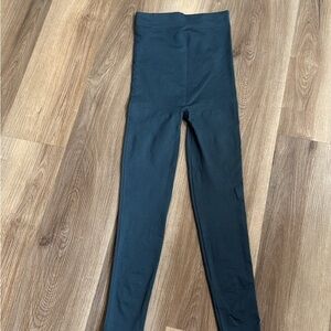 Kids Black High-Waist Leggings